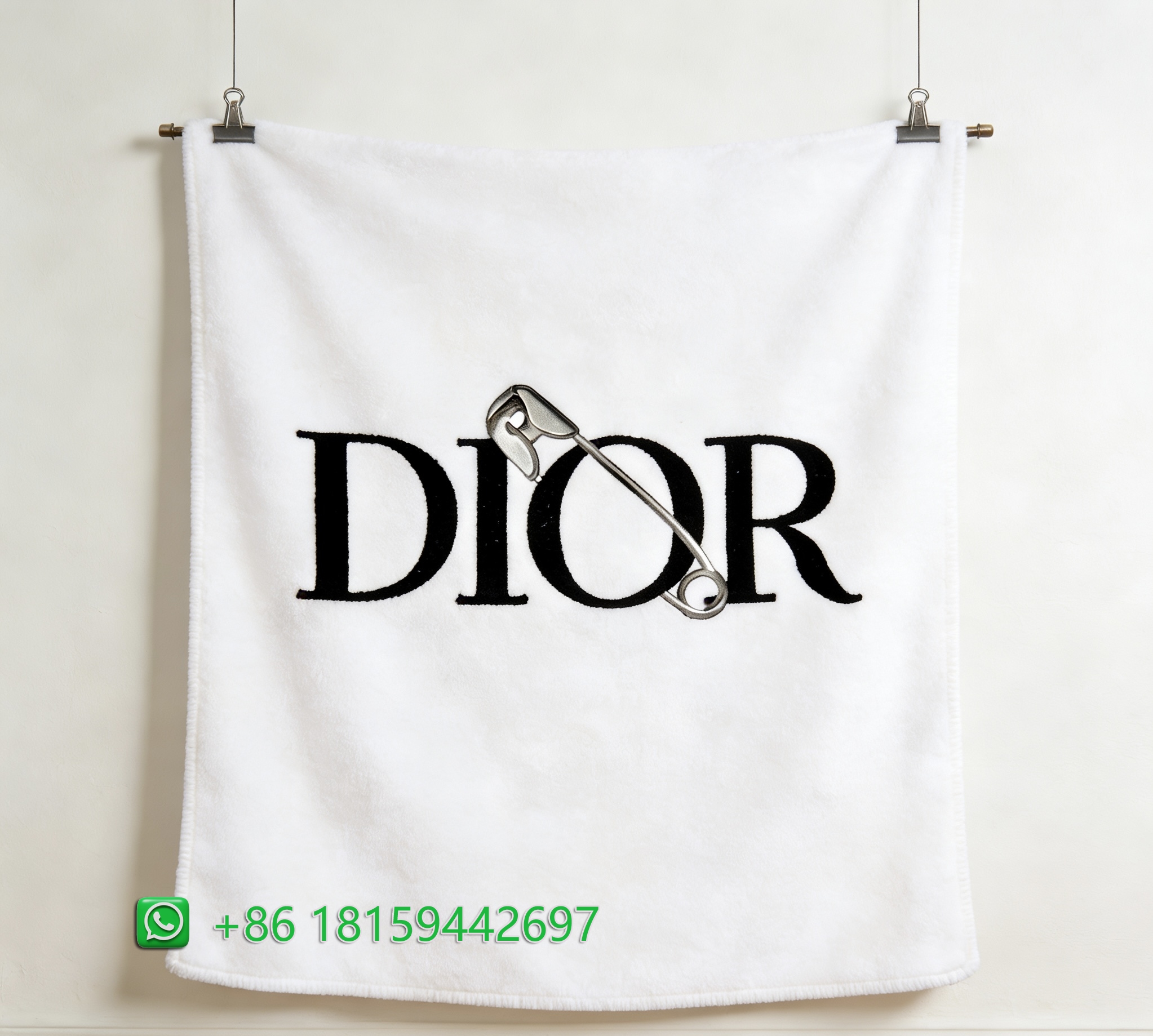 Dior Throw Blankets